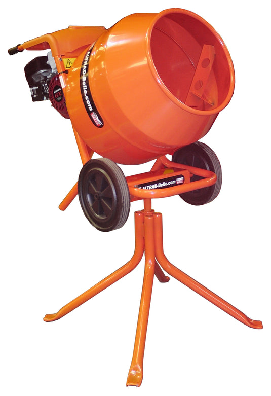 orange electric mixer