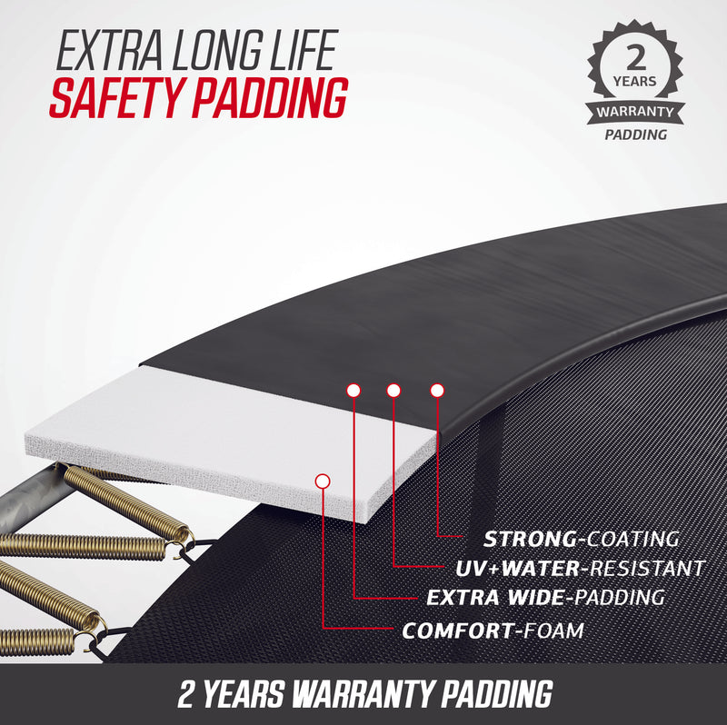 Завантажте зображення в засіб перегляду галереї, Berg Champion Flatground Trampoline | 380CM/ 12FT | Grey | 38.12.03.01
