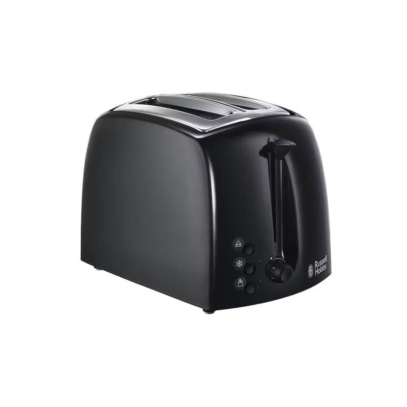 Load image into Gallery viewer, russell hobbs textures 2 slice toaster in black
