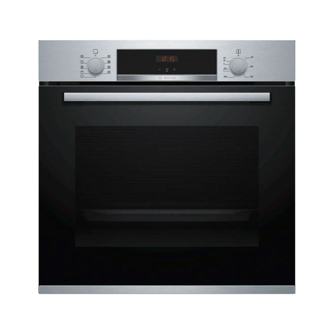 Bosch Series 4 Single Oven | Brushed Steel | HBS534BS0B