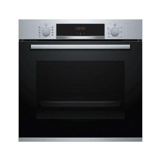 Bosch Series 4 Single Oven | Brushed Steel | HBS534BS0B