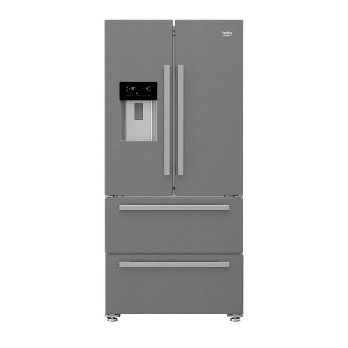 stainless steel american fridge freezer