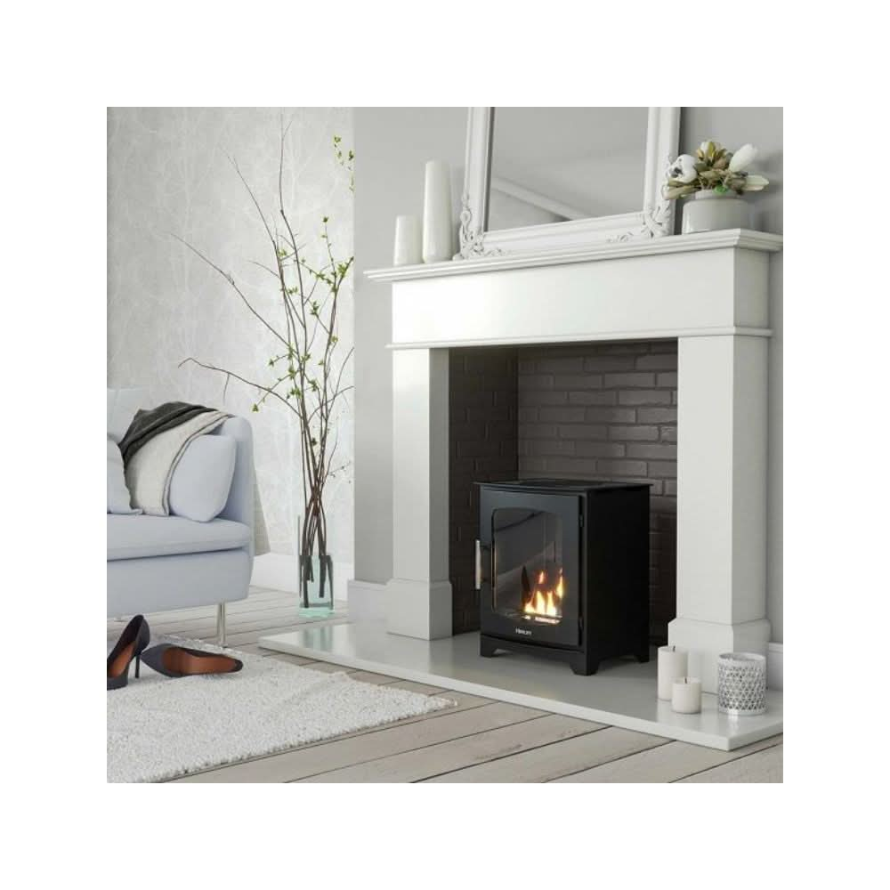 Henley Hazelwood Compact Bio Ethanol Stove Black Fermoy Toss Bryan 3027