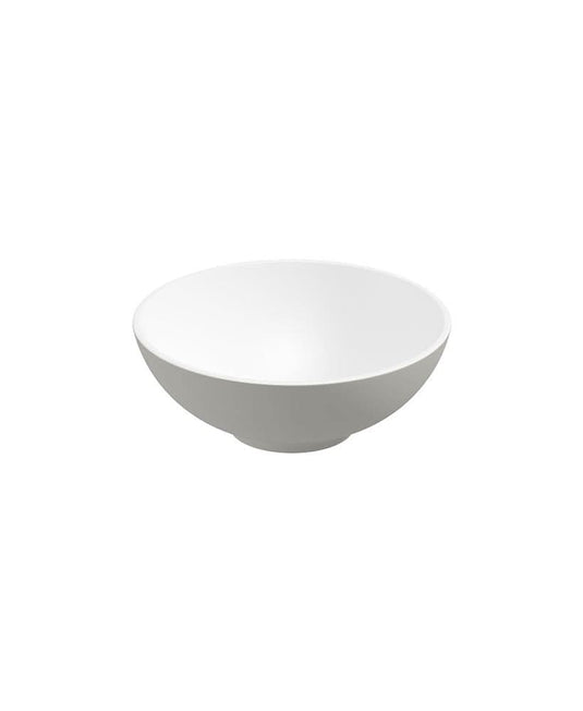 Sonas Skål Round Wash Basin 400X150 White - Arctic Grey And Waste | UF0422