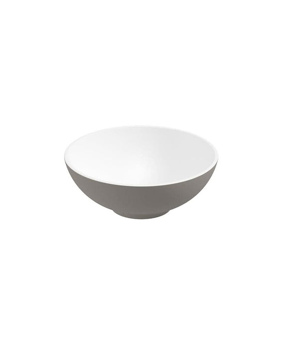 Sonas Skål Round Wash Basin 400X150 White - Khaki And Waste | UF0423