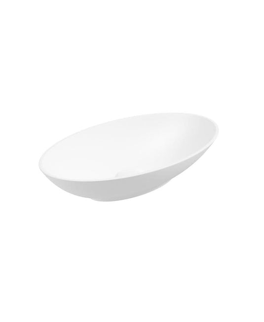 Sonas Skål Oval Wash Basin 600X350 White And Waste | UF0427