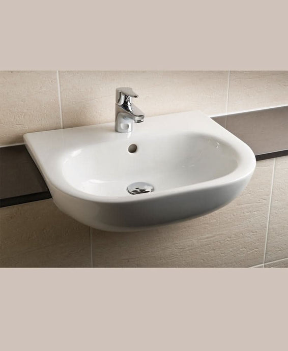 Sonas Sigma Semi Recessed 52Cm Basin 1Th | USW0073