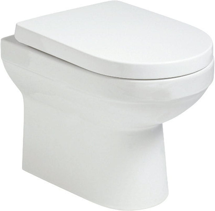 toilet with soft close seat