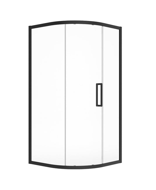 framed single door quadrant for shower