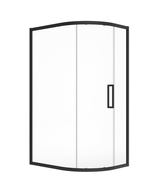 framed single door quadrant for shower