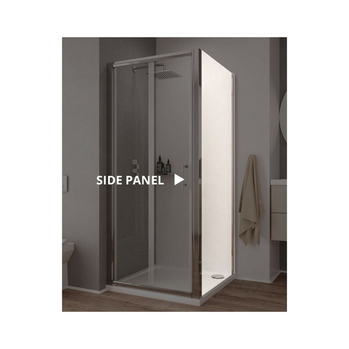 side panel for shower door