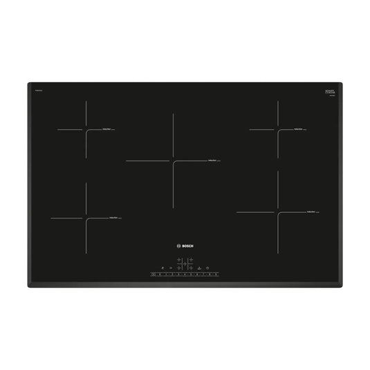 Bosch Series 6 Induction Hob | 80CM | Black Glass | PIV851FB1E