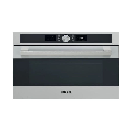 hotpoint integrated microwave in stainless steel