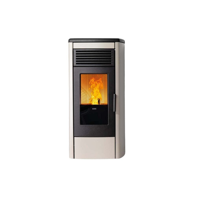 klover thermoaura wood pellet boiler in pearl, 15.6kw