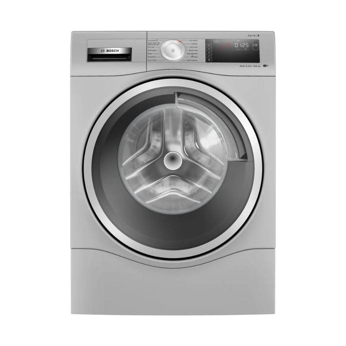 Bosch Series 8 Washer Dryer | 10KG/6KG | 1400 Spin | Silver | WDU8H549GB