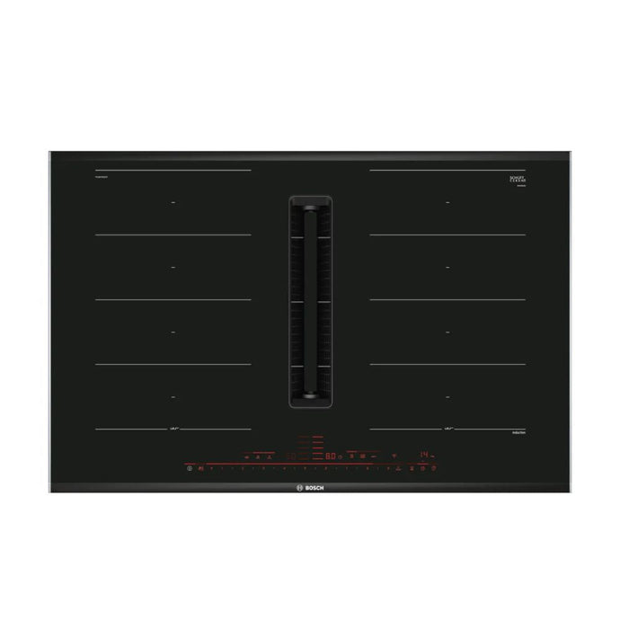 Bosch Series 8 Vented Induction Hob | 80CM | Black Glass | PXX875D67E