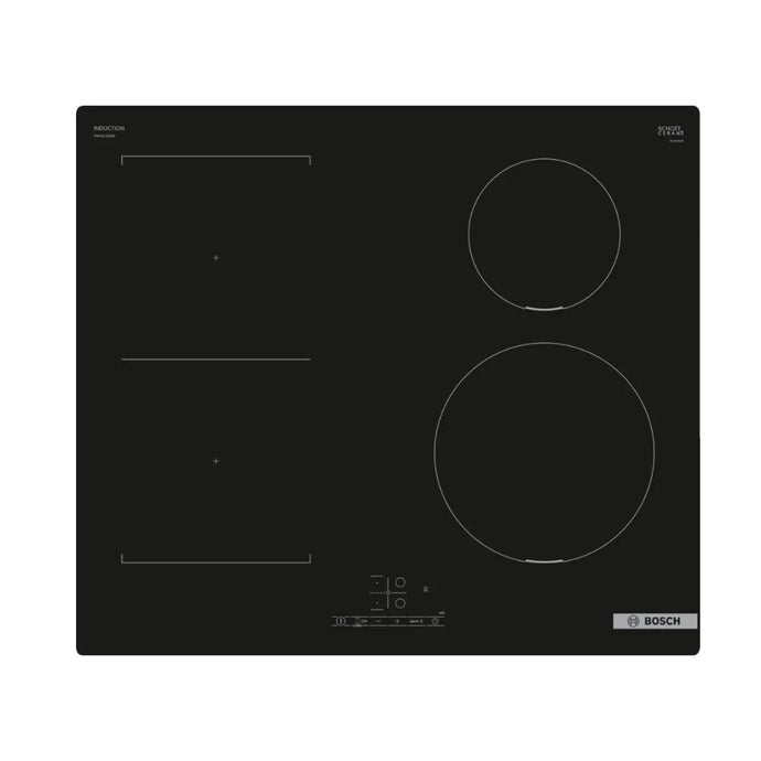 Bosch Series 4 Induction Hob | 60CM | Black Glass | PWP611BB5B