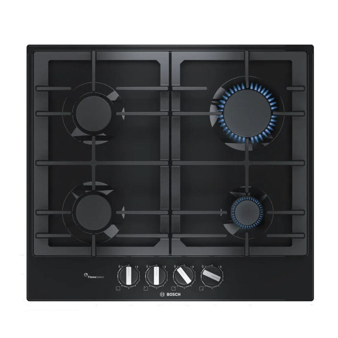 Bosch Series 6 Gas Hob | 60CM | Black | PCP6A6B90