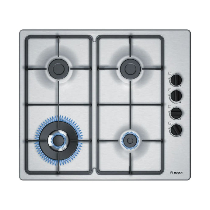 Bosch Series 2 Gas Hob | 60CM | Brushed Steel | PBH6B5B60