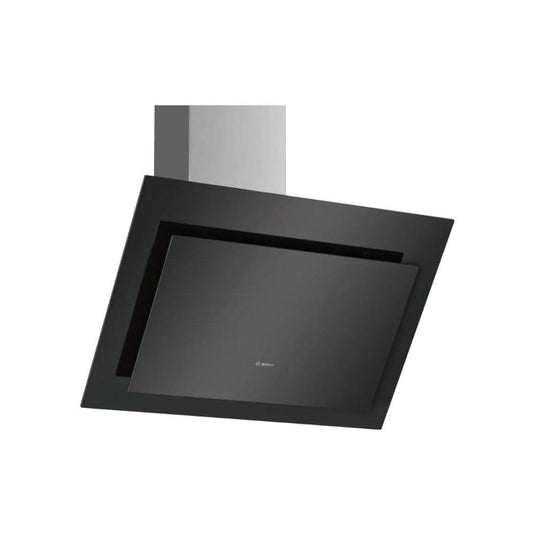 Bosch Series 4 Angled Glass Chimney Hood | 80CM | Black Glass | DWK87CM60B