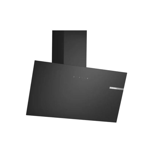 Bosch Series 2 Angled Glass Chimney Hood | 80CM | Black Glass | DWK85DK60B