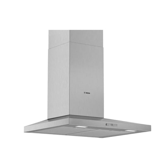 Bosch Series 2 Slim Pyramid Chimney Hood | 60CM | Brushed Steel | DWQ64BC50B