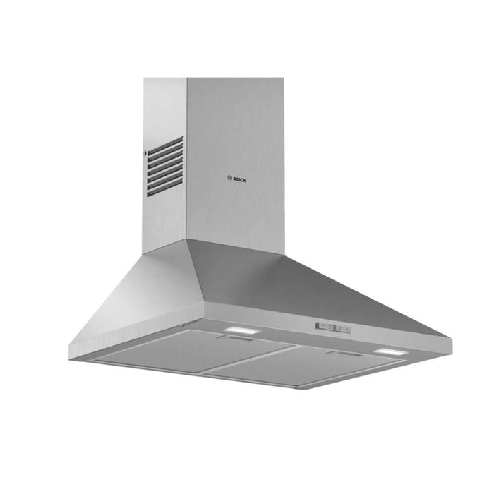 Bosch Series 2 Pyramid Chimney Hood | 60CM | Brushed Steel | DWP64BC50B