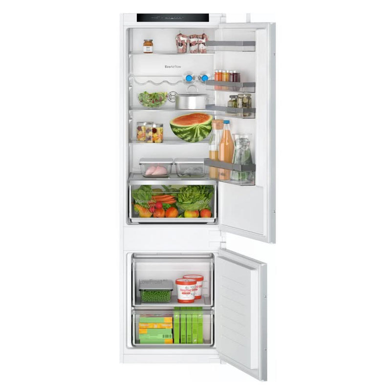 Załaduj obraz do przeglądarki galerii, Bosch Series 4 Integrated Fridge Freezer | 177CMx55CM | Low Frost | KIV87VSE0G
