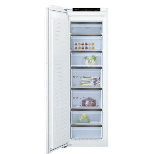 Bosch Series 8 Integrated Upright Freezer | 177CMx55CM | No Frost | GIN81HCE0G