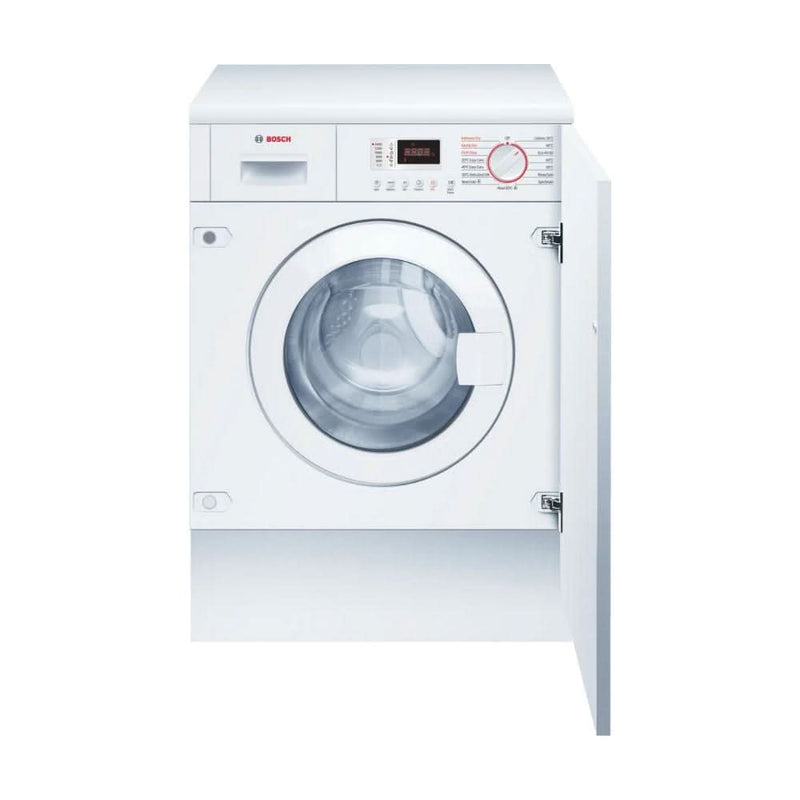 Завантажте зображення в засіб перегляду галереї, Bosch Series 4 Integrated Washer Dryer | 7KG/4KG | 1400 Spin | White | WKD28352GB
