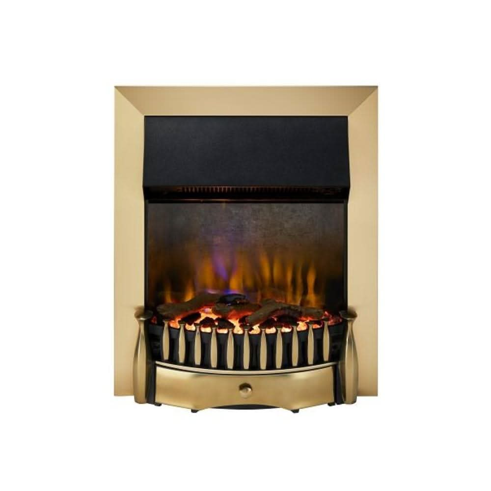 Dimplex Braemar Brass Insert Electric Stove Brm20br Toss Bryan 9216