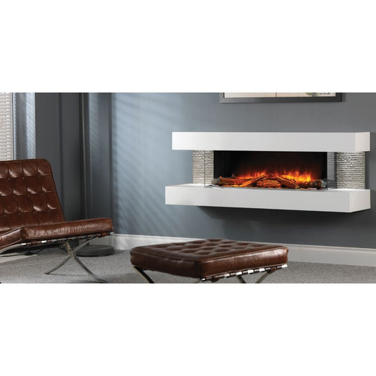 evonic compton 1000 insert electric fire in beige