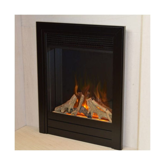 evonic colorado insert electric fire in black with remote control