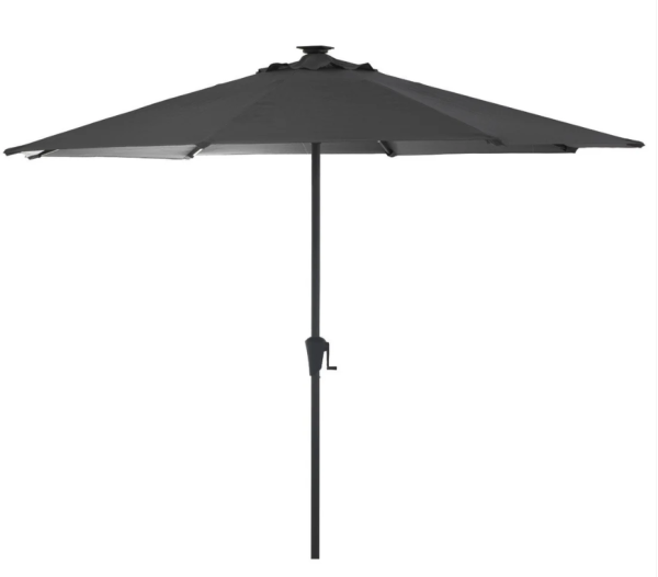 Parasol Aluminium Crank & Tilt | Grey | 2.7M | 300139