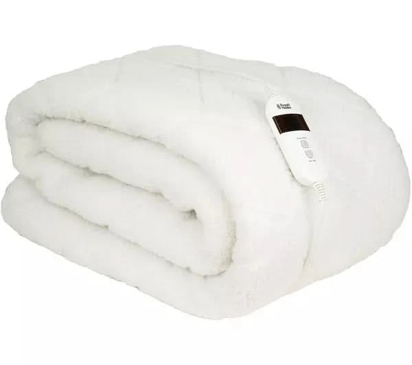 Russell Hobbs Electric Single Blanket | White