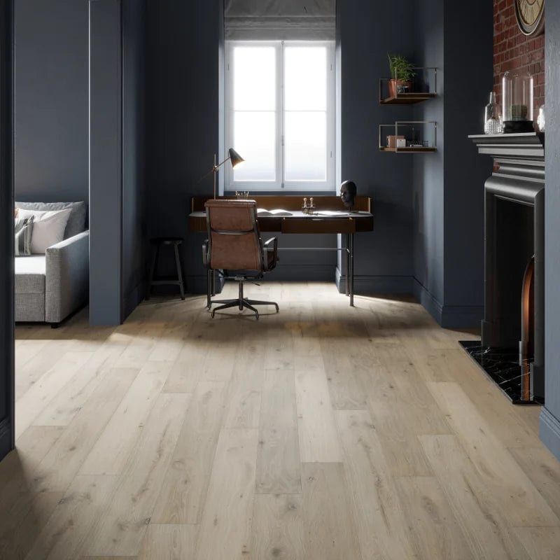 Load image into Gallery viewer, mountain mist oak flooring displayed in a home office

