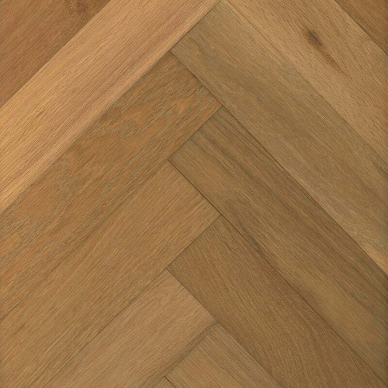 Load image into Gallery viewer, mountain trail wood block rustic oak herringbone flooring
