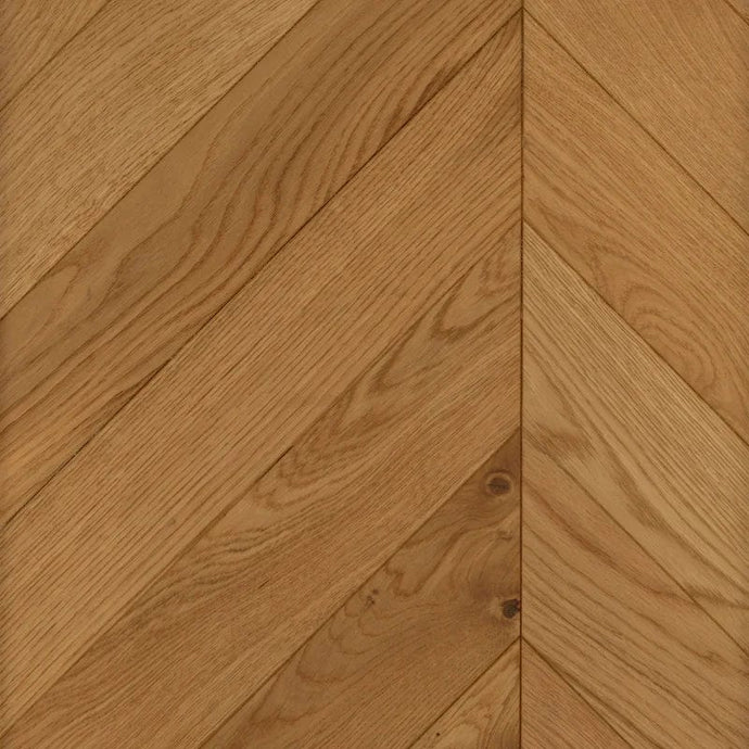 mountain rustic oak chevron flooring