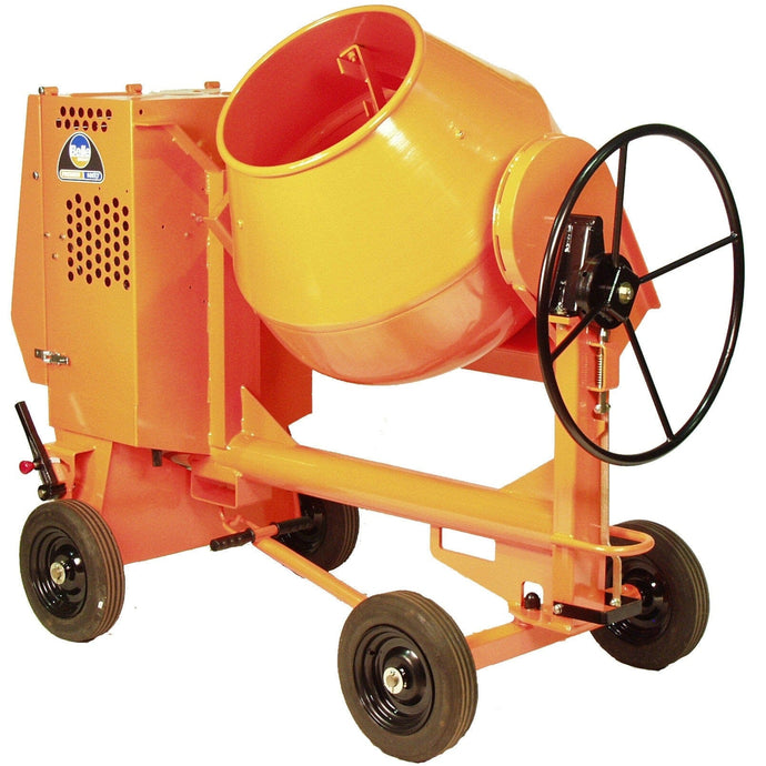 orange diesel driven mixer