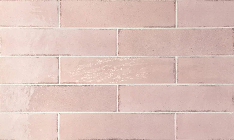 Load image into Gallery viewer, tribeca tile in tea rose, 6x24.6cm
