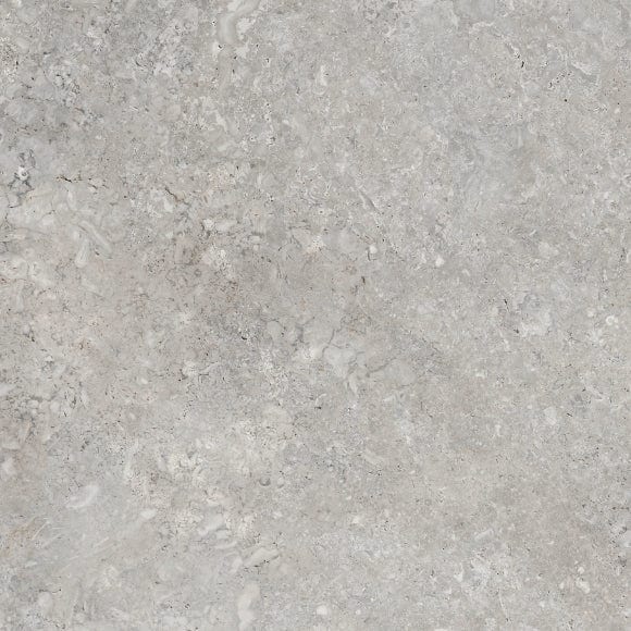sicily travertine tile in light grey, 45x45cm