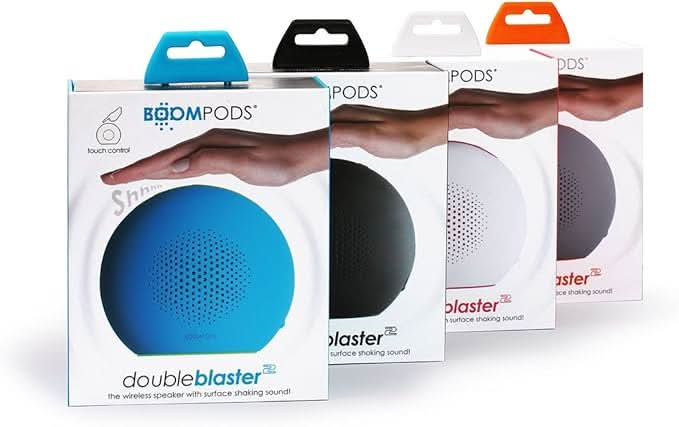 Load image into Gallery viewer, Boompods Doubleblaster Portable Speaker | Blue/Green | DB2BLU
