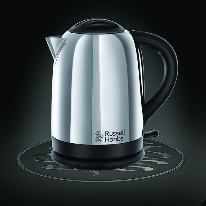 Load image into Gallery viewer, russell hobbs lincoln steel kettle 
