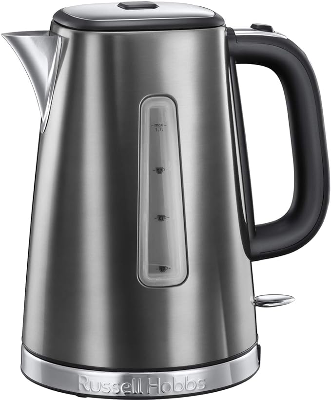 Load image into Gallery viewer, russell hobbs luna kettle in grey colour
