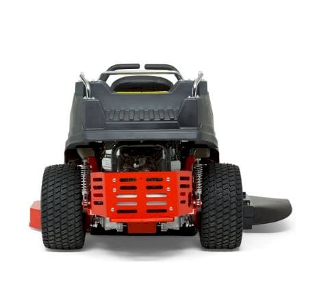 simplicity zero turn ride on lawnmower with rear discharge