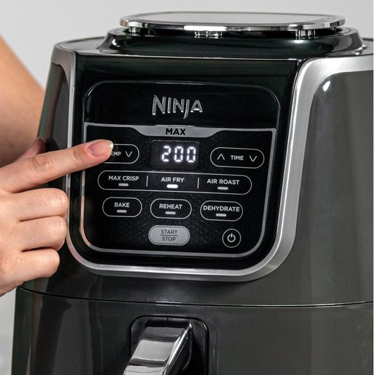 ninja air fryer max control panel