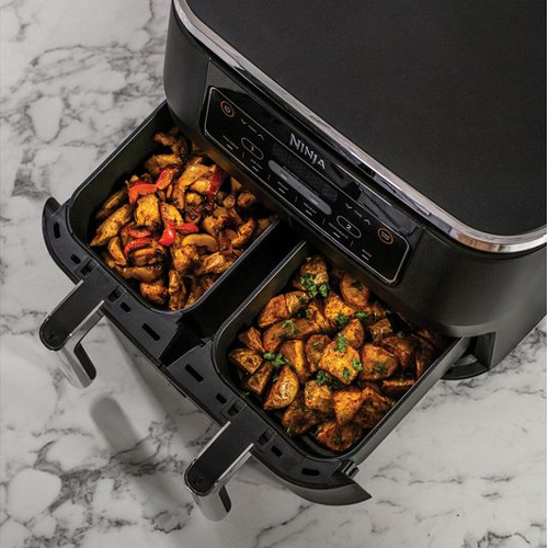Load image into Gallery viewer, ninja dual zone air fryer top view
