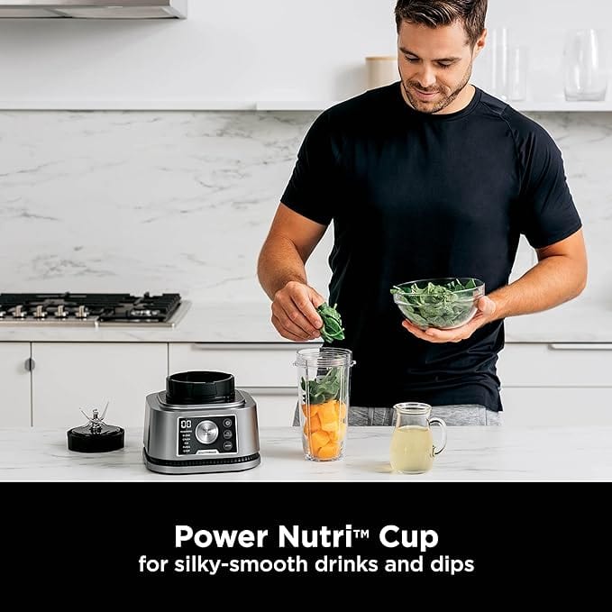 Завантажте зображення в засіб перегляду галереї, ninja foodi power nutri blender 3 in 1 with smart torque power nutri cup
