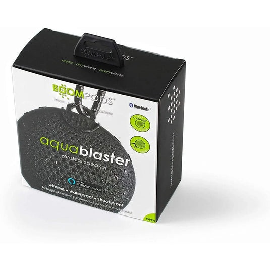 Boompods Aquablaster Wireless Speaker | Black | ABBLK