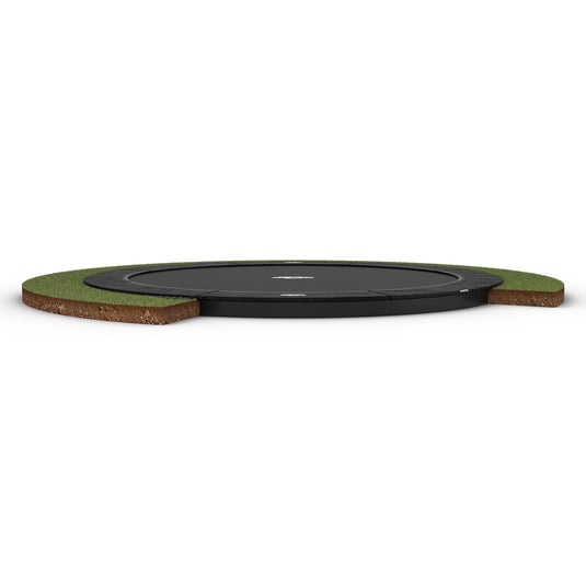 Berg Champion Flatground Trampoline | 380CM/ 12FT | Grey | 38.12.03.01